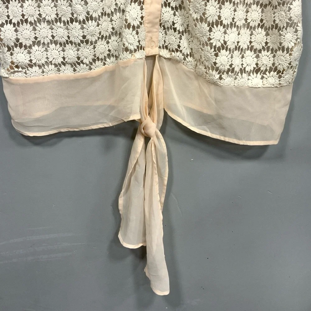 Beautiful peach crochet Top-New✨No Bargain❗️ - Picture 6 of 7